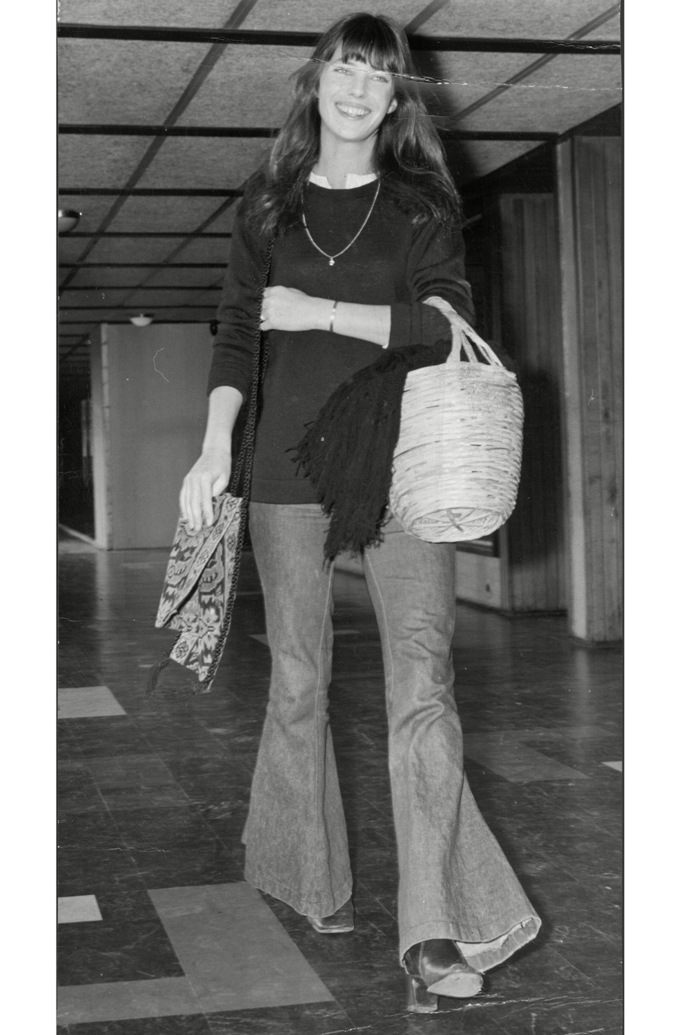 Jane Birkin - in the 70's  Jane birkin style, Fashion, Jane birkin